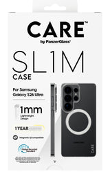 PanzerGlass CARE™ by ® SL1M Case Transparent m. Qi Samsung Galaxy S26 Ultra