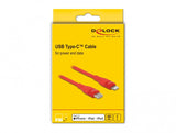 DeLOCK 86635 Lightning kabel 2 m Rød