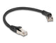 DeLOCK 80626 netværkskabel Sort 0,25 m Cat8.1 S/FTP (S-STP)