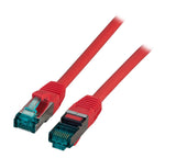 EFB Elektronik MK6001.0,15R netværkskabel Rød 0,15 m Cat6a S/FTP (S-STP)
