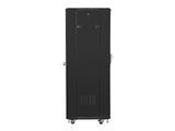 Lanberg FF01-6632-12B stativ 32U Fritstående reol Sort
