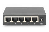 Digitus DN-80202-1 netværksswitch Ikke administreret Gigabit Ethernet (10/100/1000) Sort