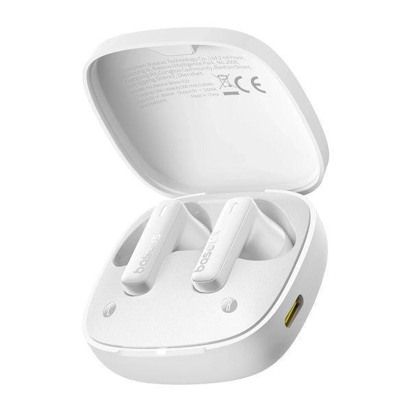 Baseus Bowie E19 Headset True Wireless Stereo (TWS) I ørerne Opkald/musik USB Type-C Bluetooth Hvid