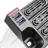 Silverstone RM22-312 HDD/SSD kabinet Rustfrit stål 2.5/3.5"