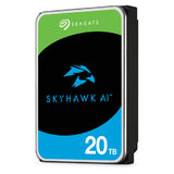 Seagate SkyHawk AI harddisk 20 TB 7200 rpm 512 MB 3.5" Serial ATA III