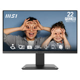MSI PRO MP223 E2 computerskærm 54,5 cm (21.4") 1920 x 1080 pixel Fuld HD LED Sort