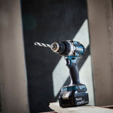 Makita DHP489RTJ elektrisk skruetrækker & slagbor 1800 rpm Sort, Blå