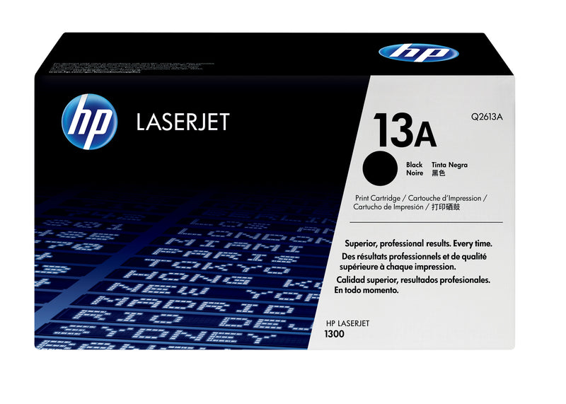 HP Original 13A LaserJet-tonerpatron, sort
