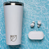 JLab IEUEBGOAIRRWHTGRY82 hovedtelefoner/headset Trådløs I ørerne Musik USB Type-A Bluetooth Hvid
