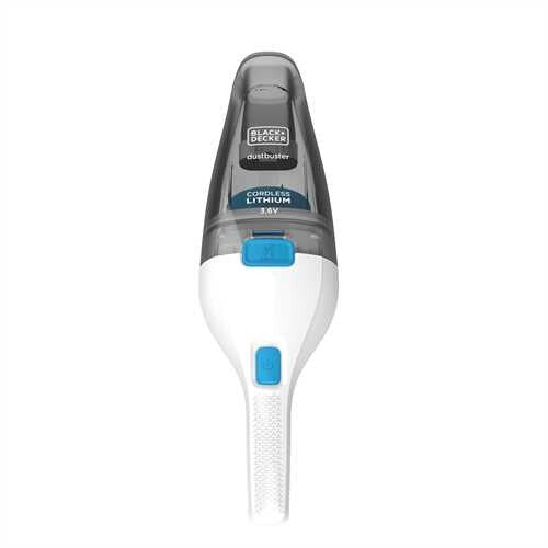 Black & Decker NVC115JL håndholdt støvsuger Grå, Hvid Poseløs
