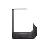 StarTech.com S2MB-DESK-CABLE-TRAY kabelorganisator Skrivebord Kabelbakke Sort 2 stk
