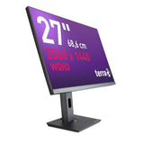 TERRA 3030231 computerskærm 68,6 cm (27") 2560 x 1440 pixel Wide Quad HD LED Sort