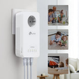 TP-Link TL-WPA1300P KIT 1300 Mbit/s Ethernet LAN Wi-Fi Hvid 2 stk