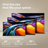 Hisense 65UR9S 165,1 cm (65") 4K Ultra HD Smart TV Wi-Fi Grå 3500 cd/m²