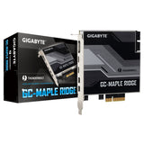 GIGABYTE GC-MAPLE RIDGE interface-kort/adapter Intern DisplayPort, Mini DisplayPort, Thunderbolt 4, USB 3.2 Gen 2 (3.1 Gen 2)