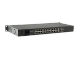 LevelOne FGP-2601W150 netværksswitch Ikke administreret Gigabit Ethernet (10/100/1000) Strøm over Ethernet (PoE) Sort