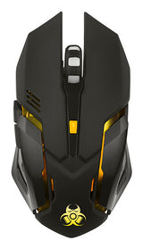 Tracer ROCKY RF NANO mus Spil Højre hånd RF trådløst Optisk 3200 dpi