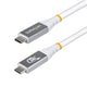StarTech.com CC1M80GUSB4CABLEW USB-kabel USB4 Gen 4x2 1 m USB C 80 Gbit/sek. 240 W Hvid
