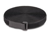 DeLOCK 19112 velcro lynlås Nylon Sort 1 stk