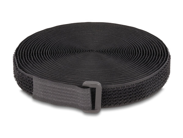 DeLOCK 19112 velcro lynlås Nylon Sort 1 stk