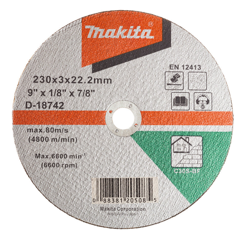 Makita D-18742 tilbehør vinkelsliber