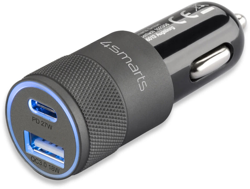 4smarts 464448 oplader til mobil enhed Universel Sort Cigartænder Automatisk
