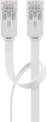 Goobay 93359 netværkskabel Hvid 2 m Cat5e U/UTP (UTP)