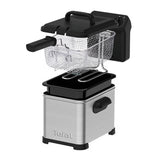 Tefal FR5030 Enkelt Enkeltstående 3000 W Frituregryde Sort, Rustfrit stål