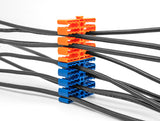 DeLOCK 66325 kabelorganisator Universel Kabelholder Orange 1 stk