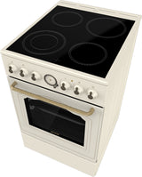 Gorenje GECS5B70CLI Fritstående komfur Elektrisk Keramisk Beige