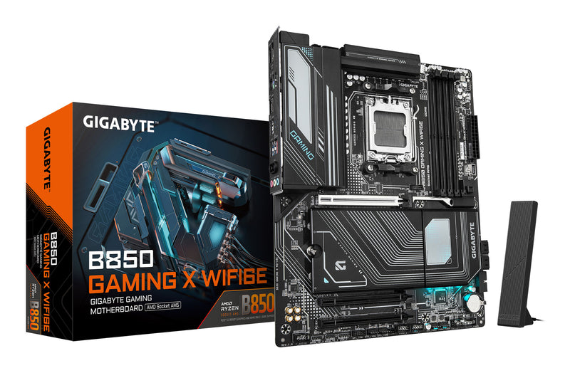GIGABYTE B850 GAMING X WIFI6E bundkort AMD B850 Sokkel AM5 ATX