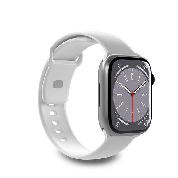 PURO PUICNAW44WHI Smart bærbart (wearable) tilbehør Band Hvid Silikone