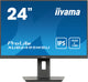 iiyama ProLite XUB2495WSU-B7 computerskærm 61,2 cm (24.1") 1920 x 1200 pixel WUXGA LED Sort