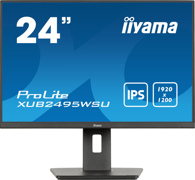 iiyama ProLite XUB2495WSU-B7 computerskærm 61,2 cm (24.1") 1920 x 1200 pixel WUXGA LED Sort