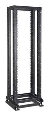 Inter-Tech SRB-6642 42U Fritstående reol Sort