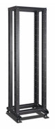 Inter-Tech SRB-6642 42U Fritstående reol Sort