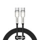 Baseus 6953156232068 USB-kabel USB 2.0 2 m USB C 0,48 Gbit/sek. 100 W Sort