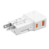 Mobile Origin TAD25-2P-WHT oplader til mobil enhed Universel Hvid Vekselstrøm, USB Hurtig opladning Indendørs