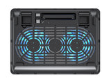Conceptronic CNBCOOLPAD2F køling til laptop 39,6 cm (15.6") 1000 rpm Sort