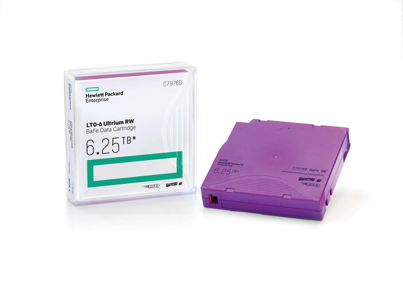 HPE LTO-6 Ultrium 6.25TB RW Data Cartridge Tomt databånd 6,25 TB 1,26 cm