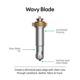 Cricut Wavy Blade + QuickSwap Housing