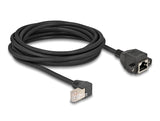 DeLOCK 80314 netværkskabel Sort 5 m Cat6a S/FTP (S-STP)