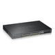 Zyxel GS2220-28HP-EU0101F netværksswitch Administreret L2 Gigabit Ethernet (10/100/1000) Strøm over Ethernet (PoE) Sort