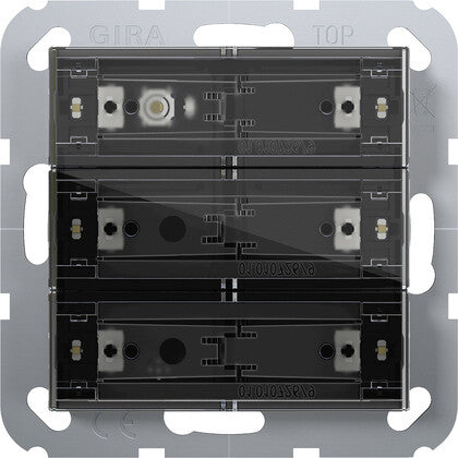 GIRA System 55 Kipafbryder Sort