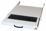 aixcase AIX-19K1UKDETB-W tastatur USB + PS/2 QWERTZ Tysk Hvid