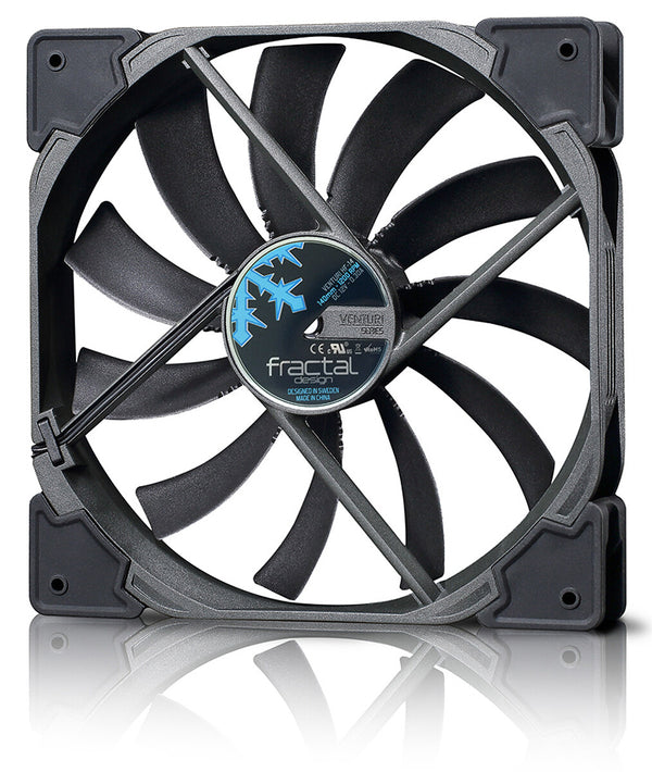 Fractal Design Venturi HF-14 Computerkabinet Ventilator 14 cm Sort, Grå