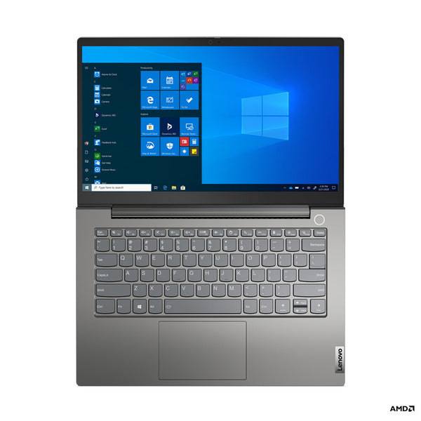 Lenovo ThinkBook 14 G3 ACL AMD Ryzen™ 5 5500U Laptop 35,6 cm (14") Fuld HD 8 GB DDR4-SDRAM 256 GB SSD Wi-Fi 6 (802.11ax) Windows 10 Pro Nordisk Grå