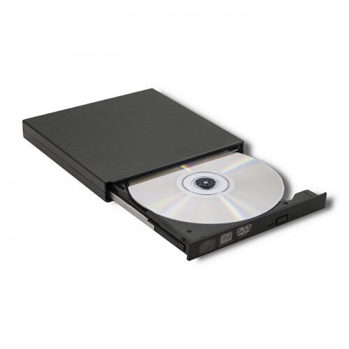 Qoltec 51858 optisk diskdrev DVD-RW Sort