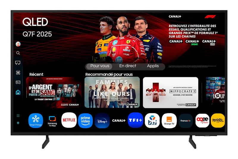Samsung TQ55Q7FAAU 139,7 cm (55") 4K Ultra HD Smart TV Wi-Fi Sort