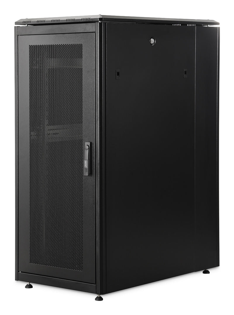 Digitus DN-31300-B stativ 26U Fritstående reol Sort